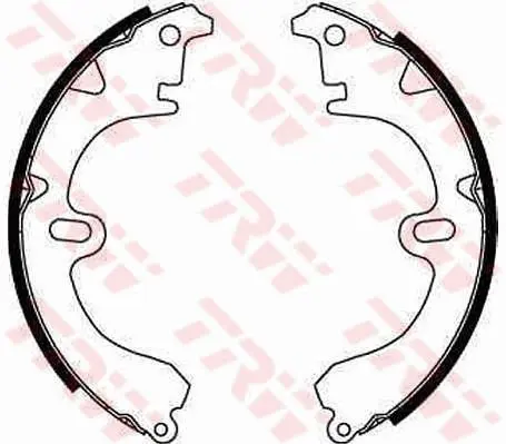 Handler.Part Brake shoe set TRW GS8181 1