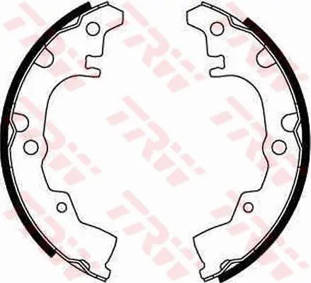 Handler.Part Brake shoe set TRW GS8199 1