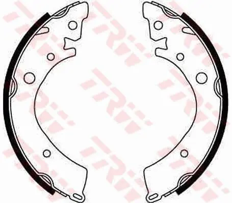 Handler.Part Brake shoe set TRW GS8215 1