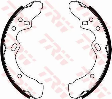 Handler.Part Brake shoe set TRW GS8288 1