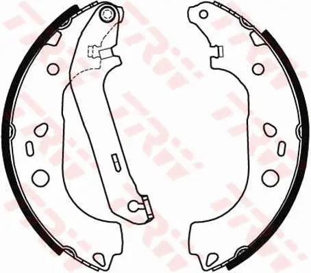 Handler.Part Brake shoe set TRW GS8471 1