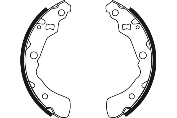 Handler.Part Brake shoe set TRW GS8490 2