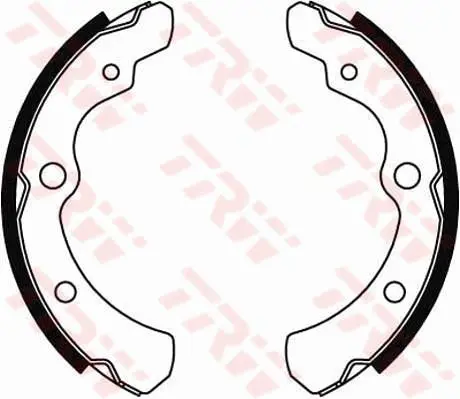 Handler.Part Brake shoe set TRW GS8507 1