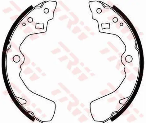 Handler.Part Brake shoe set TRW GS8549 1