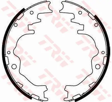 Handler.Part Brake shoe set TRW GS8550 1