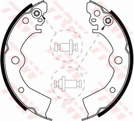 Handler.Part Brake shoe set TRW GS8556 1