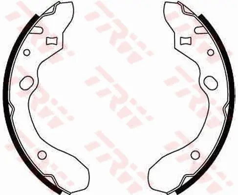 Handler.Part Brake shoe set TRW GS8582 1