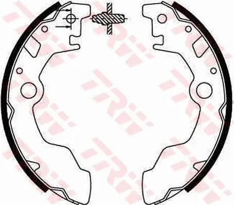 Handler.Part Brake shoe set TRW GS8583 1