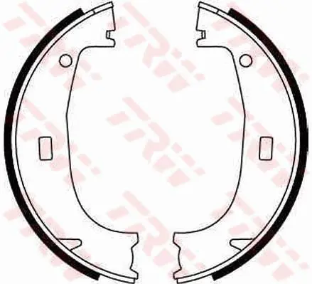 Handler.Part Brake shoe set, parking brake TRW GS8594 1