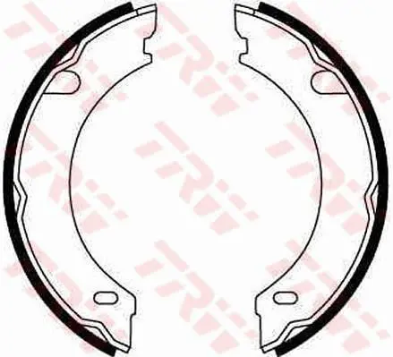 Handler.Part Brake shoe set, parking brake TRW GS8621 1