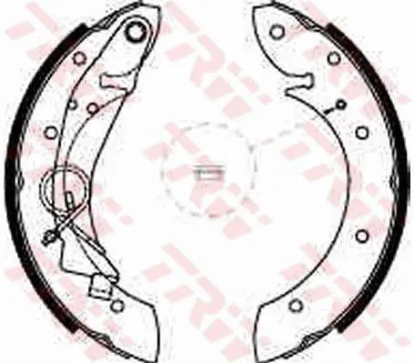 Handler.Part Brake shoe set TRW GS8635 1