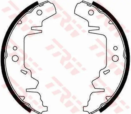 Handler.Part Brake shoe set TRW GS8643 1