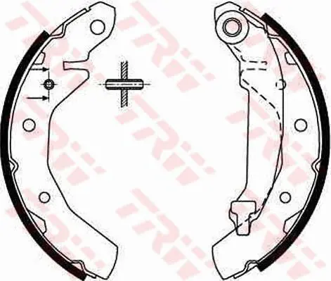 Handler.Part Brake shoe set TRW GS8645 1