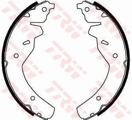 Handler.Part Brake shoe set TRW GS8660 1