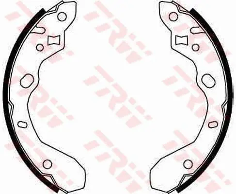 Handler.Part Brake shoe set TRW GS8661 1