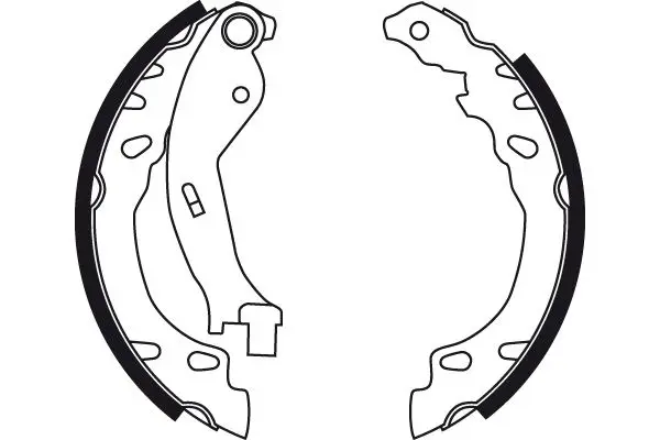 Handler.Part Brake shoe set TRW GS8711 2