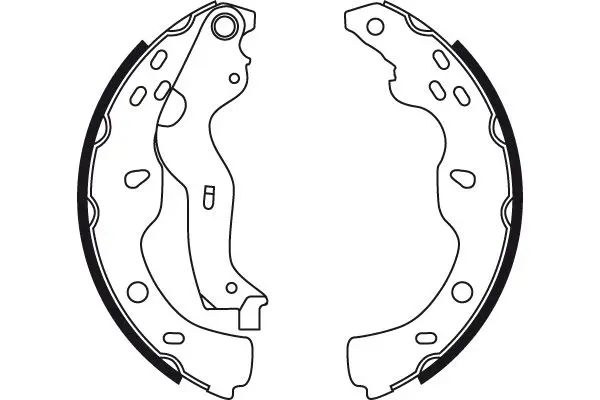 Handler.Part Brake shoe set TRW GS8743 2