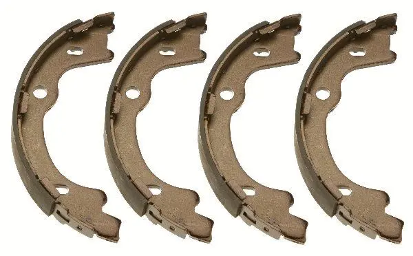 Handler.Part Brake shoe set, parking brake TRW GS8757 1