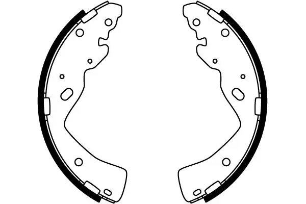 Handler.Part Brake shoe set TRW GS8764 2