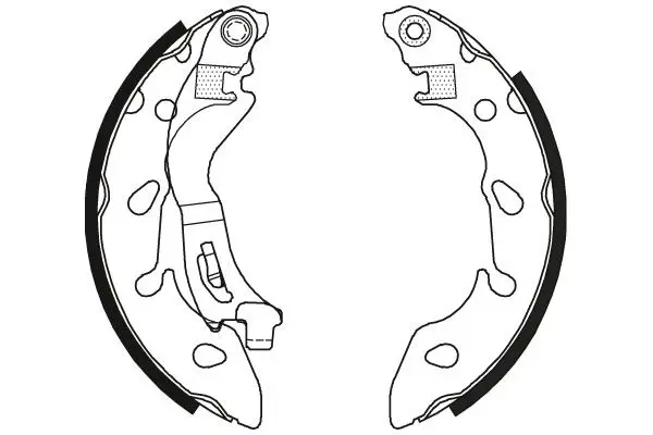 Handler.Part Brake shoe set TRW GS8796 2