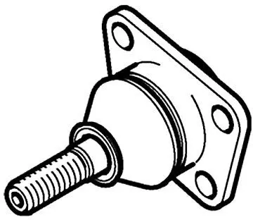 Handler.Part Ball joint TRW JBJ186 1
