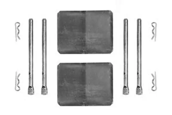 Handler.Part Accessory kit, disc brake pads TRW PFK161 1