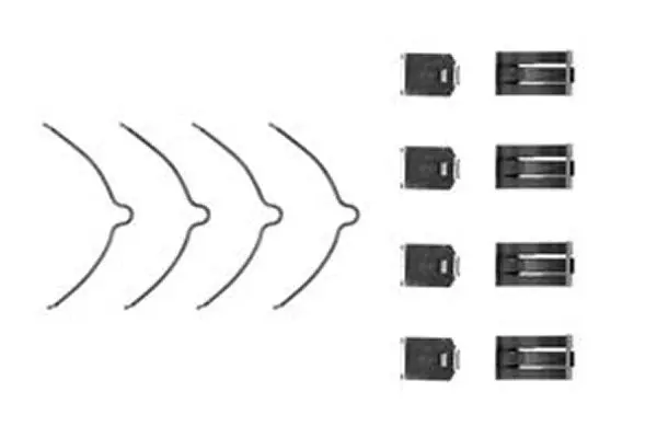 Handler.Part Accessory kit, disc brake pads TRW PFK220 1