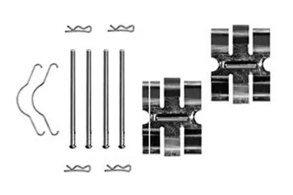 Handler.Part Accessory kit, disc brake pads TRW PFK82 1