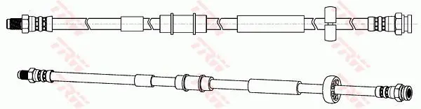 Handler.Part Brake hose TRW PHB574 3