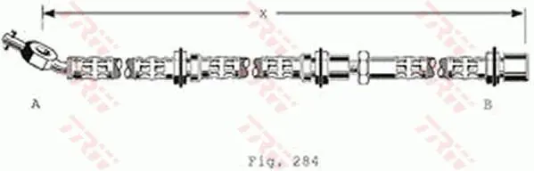 Handler.Part Brake hose TRW PHD175 1