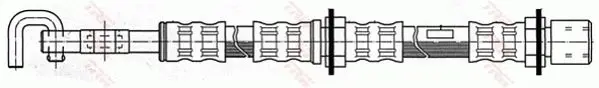 Handler.Part Brake hose TRW PHD201 1