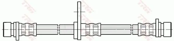 Handler.Part Brake hose TRW PHD315 1