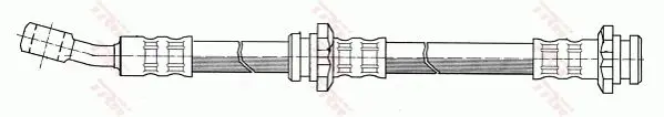 Handler.Part Brake hose TRW PHD388 1