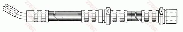 Handler.Part Brake hose TRW PHD443 1