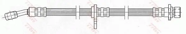 Handler.Part Brake hose TRW PHD464 1