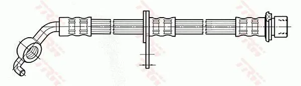 Handler.Part Brake hose TRW PHD7062 1