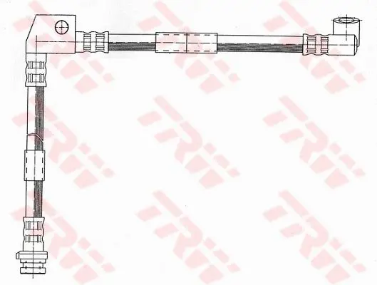 Handler.Part Brake hose TRW PHD970 3