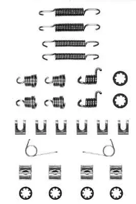 Handler.Part Accessory kit, brake shoes TRW SFK44 1