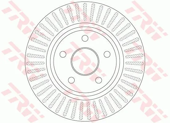 Handler.Part Brake disc TRW DF6251 1