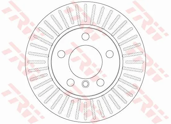 Handler.Part Brake disc TRW DF6255 1