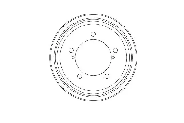 Handler.Part Brake drum TRW DB4444 2