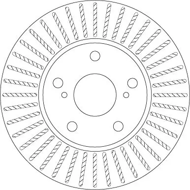 Handler.Part Brake disc TRW DF6679 2