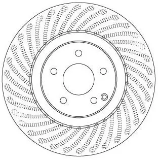 Handler.Part Brake disc TRW DF6682S 2