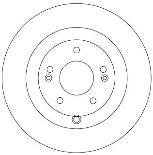 Handler.Part Brake disc TRW DF6690 2