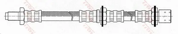 Handler.Part Brake hose TRW PHB145 2