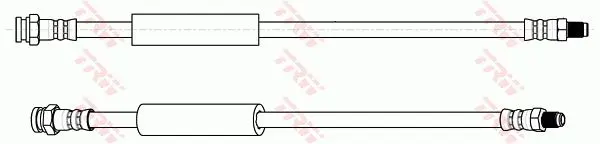 Handler.Part Brake hose TRW PHB159 2