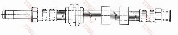 Handler.Part Brake hose TRW PHB345 2