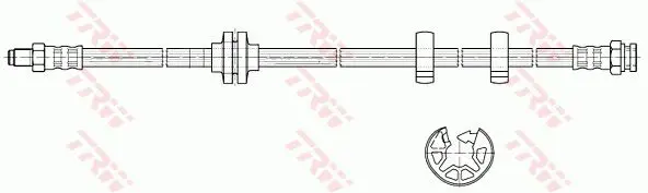 Handler.Part Brake hose TRW PHB361 2