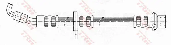 Handler.Part Brake hose TRW PHB389 2