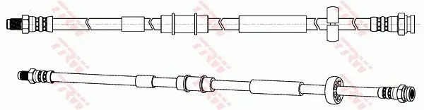 Handler.Part Brake hose TRW PHB574 2